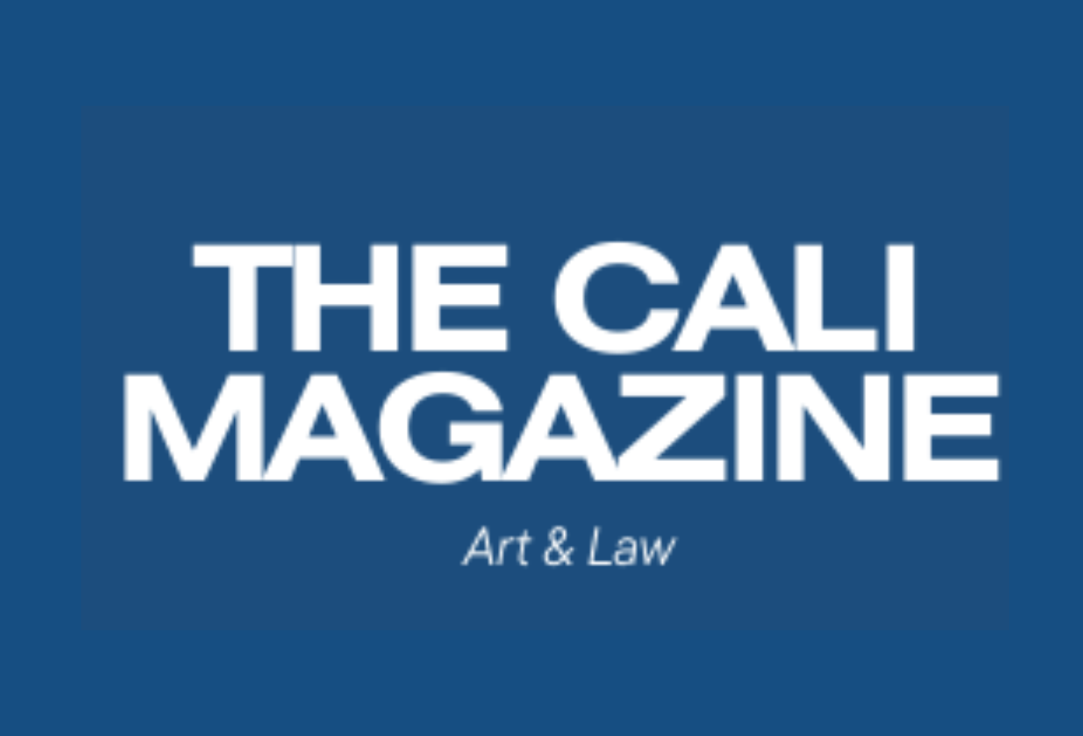 The cali Magazine - Vol 1 2026